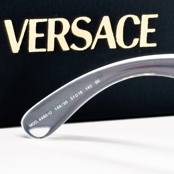 NEW VERSACE SUNGLASSES VE4480U 148/30 TRANSPARENT WOMEN EYEWEAR MOD 4480U 148/30 main image 8